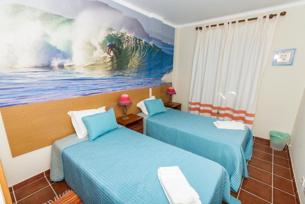 Supertubos Beach Hostel Атогия да Балея Стая снимка